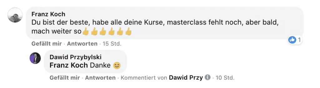 Finest Audience by Dawid Przybylski Finest Audience - Mehr Gewinn durch ansprechende Online-Werbung auf Facebook, Instagram, YouTube und Google!