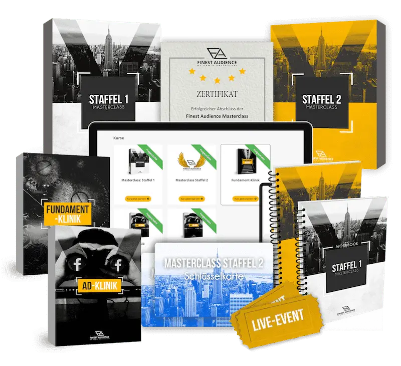 Finest Audience by Dawid Przybylski Finest Audience - Mehr Gewinn durch ansprechende Online-Werbung auf Facebook, Instagram, YouTube und Google!