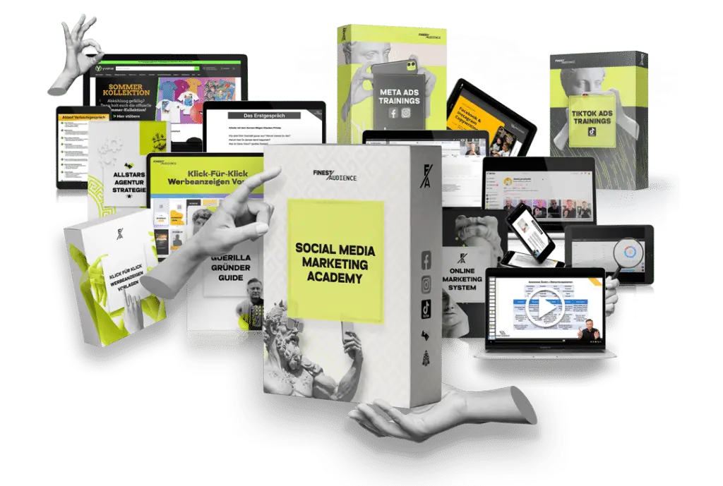 Finest Audience by Dawid Przybylski Finest Audience - Mehr Gewinn durch ansprechende Online-Werbung auf Facebook, Instagram, YouTube und Google!