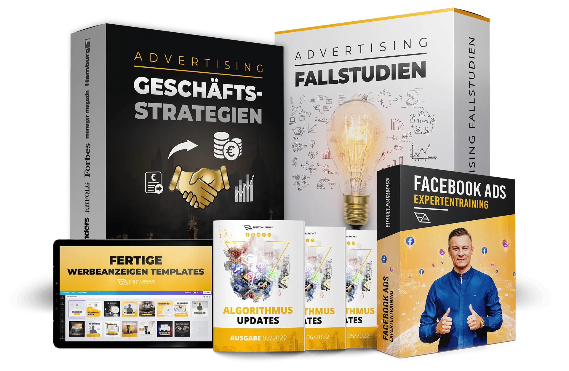 Finest Audience by Dawid Przybylski Finest Audience - Mehr Gewinn durch ansprechende Online-Werbung auf Facebook, Instagram, YouTube und Google!