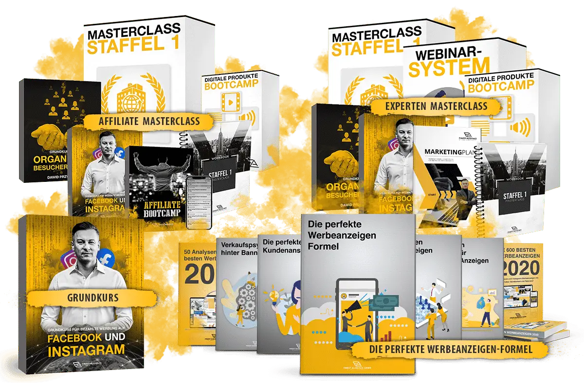 Finest Audience by Dawid Przybylski Finest Audience - Mehr Gewinn durch ansprechende Online-Werbung auf Facebook, Instagram, YouTube und Google!
